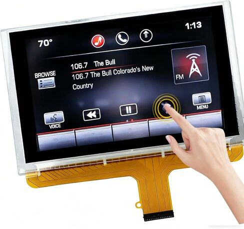 استبدال محول رقمي لشاشة اللمس DJ080PA-01A (8 بوصات)، يناسب Chevy gmc، 2014-2019 Sierra Suburban Acadia Terrain Yukon Canyon، Silverado Tahoe Colorado، Mylink Touchscreen Radio Navigation in Kuwait
