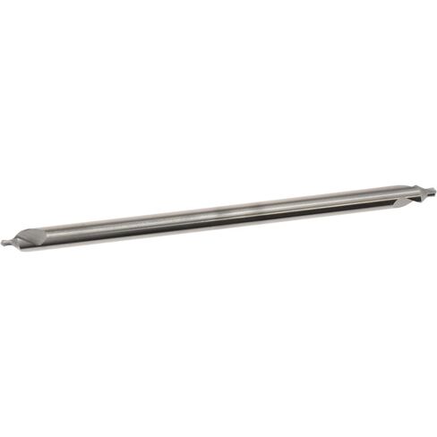 Combo Drill & Countersink, #4, High Speed Steel, 5/16" Body Diameter, 1/8" Point Diameter, Bright Polished Finish, 118° Angle, 6" Overall Length in Saudi Arabia