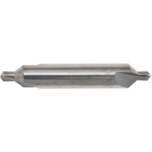 Combo Drill & Countersink, #6, 1/2" Body Diameter, Solid Carbide, Bright Finish, 7/32" Point Diameter, 7/32" Point Length, 3" OAL, RH Cut in Saudi Arabia