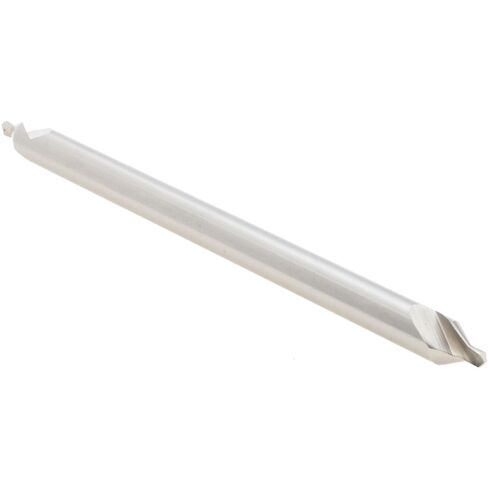 Combo Drill & Countersink, #4-1/2, HSS, 3/8" Body Diameter, 9/64" Point Diameter, Bright Polished Finish, 118° Angle, 6" Overall Length in Saudi Arabia