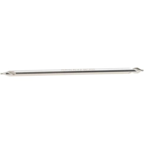Combo Drill & Countersink, #1, 1/8" Body Dia, 118°, High Speed Steel, Bright Polished Finish, 3/64" Point Dia, 3" OAL in Saudi Arabia