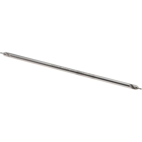 Combo Drill & Countersink, #1, 1/8" Body Diameter, 118° Angle, Cobalt, 3/64" Point Diameter, Bright Polished Finish, 4" Overall Length in Saudi Arabia