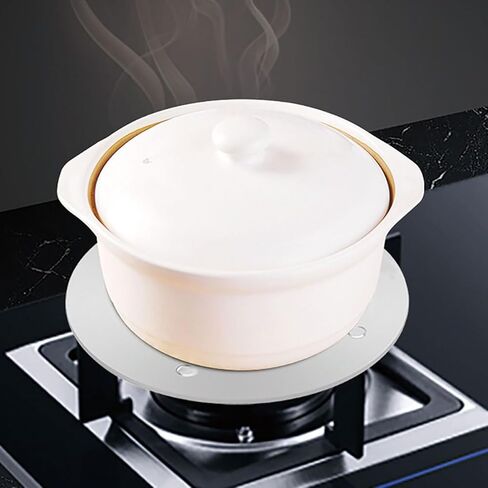 Stainless Steel Induction Plate Heat Diffuser Cooking Adapter 160mm X 3.4mm for Gas Stove and Induction Cooktop Kitchen Use in Saudi Arabia