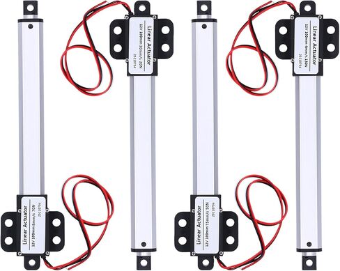 Linear Actuator, 100mm Thumb Motor Electric Push Rod, 12V Input Voltage And Low Noise, Used For Electric Table, Electric Recliner, Electric Bed(4mm/s-150N) in Kuwait