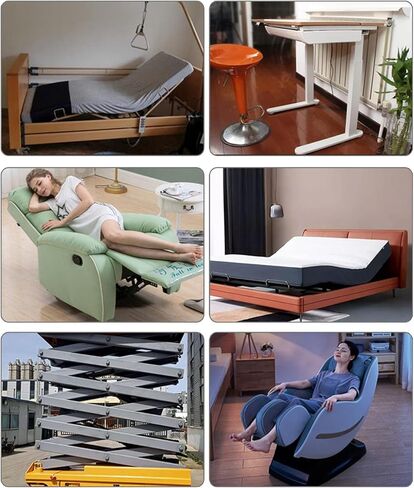 Linear Actuator, 100mm Thumb Motor Electric Push Rod, 12V Input Voltage And Low Noise, Used For Electric Table, Electric Recliner, Electric Bed(4mm/s-150N) in Kuwait