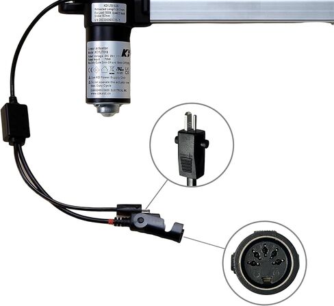 Linear Actuator Kaidi Model KDYJT018-35 Power Recliner Lift Chairs Motor Replacement in Kuwait