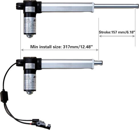 Linear Actuator Kaidi Model KDYJT018-35 Power Recliner Lift Chairs Motor Replacement in Kuwait