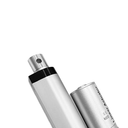 One Pair of 6" Inch (150mm) Stroke 12V Electric Linear Actuator 225lbs (1000N) Load Capacity 10mm/s IP55 Waterproof Silver Aluminum in Saudi Arabia
