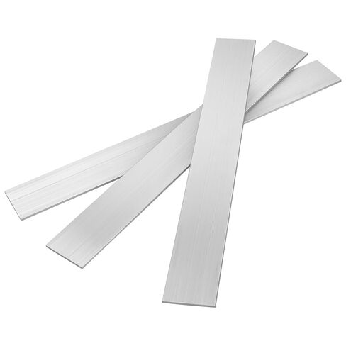 SHEUTSAN Aluminum Flat Bar, 1/8 x 2 x 15.7 Inches, 6 Pieces, Metal Stock for Crafting in Saudi Arabia