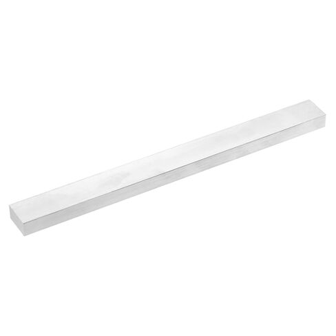 MECCANIXITY Square Aluminum Flat Bar, 5/8" (16mm) Thick x 1-3/16" (30mm) Width x 13" (330.2mm) Long 6063 Aluminum Flat Plate Solid New Mill Stock Silver for Industrial Building in Saudi Arabia