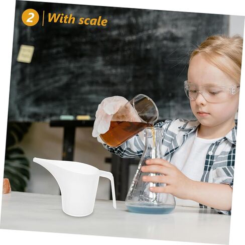 Ciieeo 4pcs Measuring Cup Spout Graduations for Accurate Pouring for Soap Making Candle Making and Gardening in Saudi Arabia