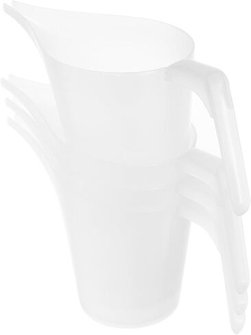 4pcs Accurate Graduations Funnel Pitcher Long Spout Measuring Cups for Baking Gardening in Saudi Arabia