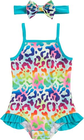 Mioglrie Toddler Girls Swimsuits بدلة السباحة الطفل in Kuwait