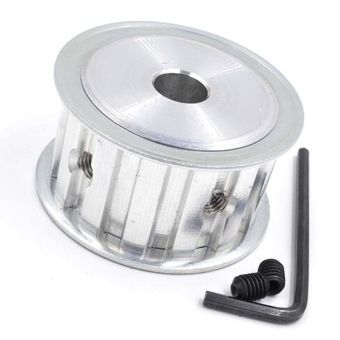 شبه منحرف 10 12 14 15 16 أسنان L بكرة توقيت التجويف الداخلي 6-28 مم لعرض الحزام 15/20 مم 10T 12T 14T 15T 16T(20 مم-keyway6x2.8 مم، 16 أسنان، 20 مم عرض) in Kuwait