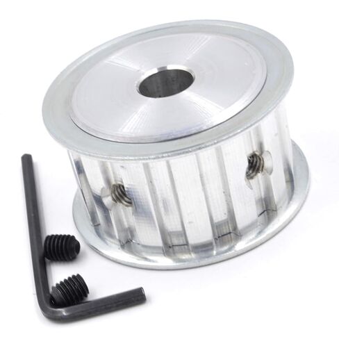 شبه منحرف 10 12 14 15 16 أسنان L توقيت البكرة الداخلية 6-28 مم لعرض الحزام 15/20 مم 10T 12T 14T 15T 16T(10 مم-keyway3x1.4 مم، 15 أسنان، 20 مم عرض) in Kuwait