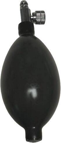 Latex Blood Pressure Bulb, Pressure Bulb Pump, Black Squeeze Bulb Pump for Manually Inflating Blood Pressure Replacement Parts in Kuwait