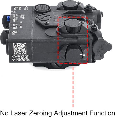 Airsoft A2 Laser Sight with QD Quick Release Mount for 20mm Picatinny Rail, Tactical Aiming Red Laser with 2.5mm Plug Remote Pressure Switch in Kuwait