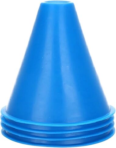 Soccer Cones for Training 40Pcs Soccer Cones Flexible Sports Heavy Duty Field Cone Markers for Kid Agility Exercise Obstacles Avoiding Training in Saudi Arabia