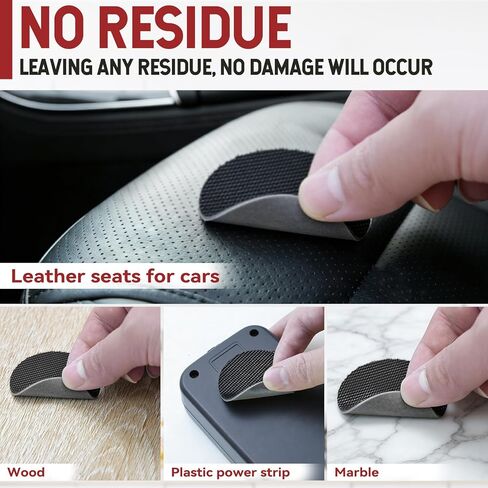 YITTIAN 12 Sets Hook and Loop Strips with Adhesive - Long Rectangles, Short Rectangles and Circles, Wall Adhesive Strips Heavy Duty, Heat-Resistant and Waterproof for Indoor and Outdoor Use in Kuwait