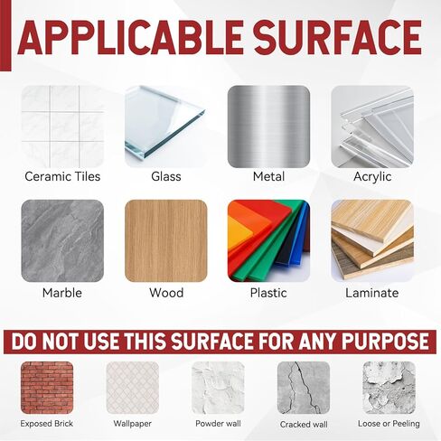 YITTIAN 12 Sets Hook and Loop Strips with Adhesive - Long Rectangles, Short Rectangles and Circles, Wall Adhesive Strips Heavy Duty, Heat-Resistant and Waterproof for Indoor and Outdoor Use in Kuwait