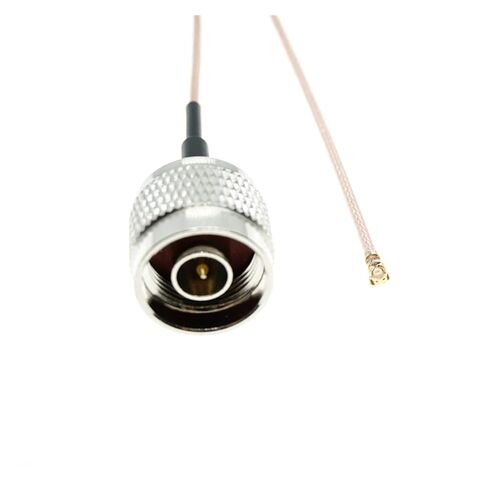 IPX IPEX UFL U.FL to N Male p/Lug Straight Connector RG178 Cable Pigtail Coaxial M/i/ni PCI W/i/Fi WLAN(10cm) in Kuwait