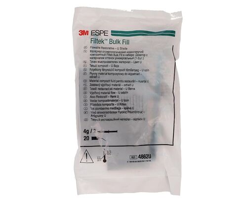 3M ESPE 4862U Filtek Bulk Fill Flow Flowable Restorative Syringe Universal 2 Gm in Kuwait