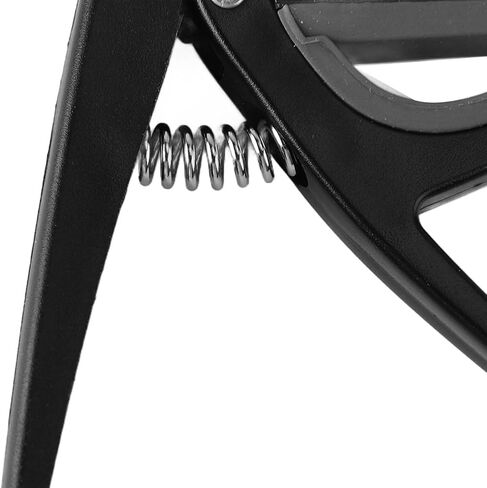Ukulele Capo with Quick Release - Professional Lightweight No Buzz Clamp for Soprano, Concert, Tenor Ukuleles, Black in Saudi Arabia