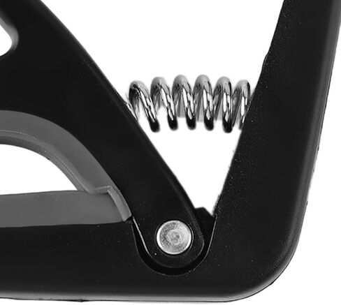 Ukulele Capo with Quick Release - Professional Lightweight No Buzz Clamp for Soprano, Concert, Tenor Ukuleles, Black in Saudi Arabia