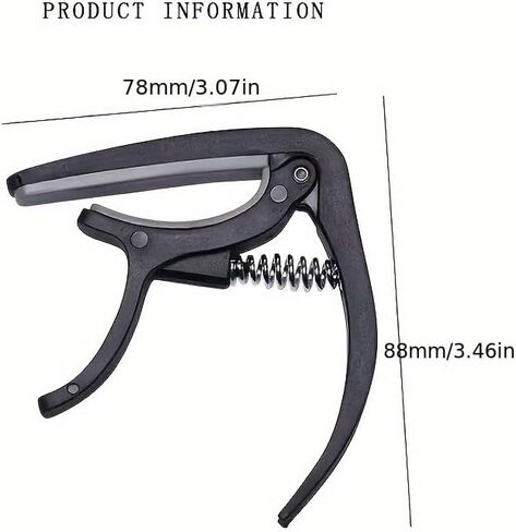 Nylon Guitar Capo - Quick-Change Design for Easy Tuning - Suitable for Acoustic Guitar, Classical Guitar in Saudi Arabia