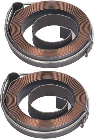 Jeanoko Drill Press Return Spring Durable Steel Feed Coil Spring Assembly for Bench Drill, Durability-Optimized for Horizontal and Vertical Drilling, 2Pcs, Suitable for DIY Enthusiasts in Saudi Arabia