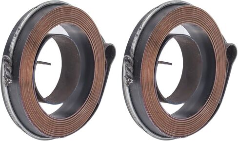 Jeanoko Drill Press Return Spring Durable Steel Feed Coil Spring Assembly for Bench Drill, Durability-Optimized for Horizontal and Vertical Drilling, 2Pcs, Suitable for DIY Enthusiasts in Saudi Arabia