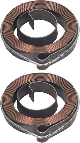 Jeanoko Drill Press Return Spring Durable Steel Feed Coil Spring Assembly for Bench Drill, Durability-Optimized for Horizontal and Vertical Drilling, 2Pcs, Suitable for DIY Enthusiasts in Saudi Arabia