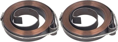 Jeanoko Drill Press Return Spring Durable Steel Feed Coil Spring Assembly for Bench Drill, Durability-Optimized for Horizontal and Vertical Drilling, 2Pcs, Suitable for DIY Enthusiasts in Saudi Arabia