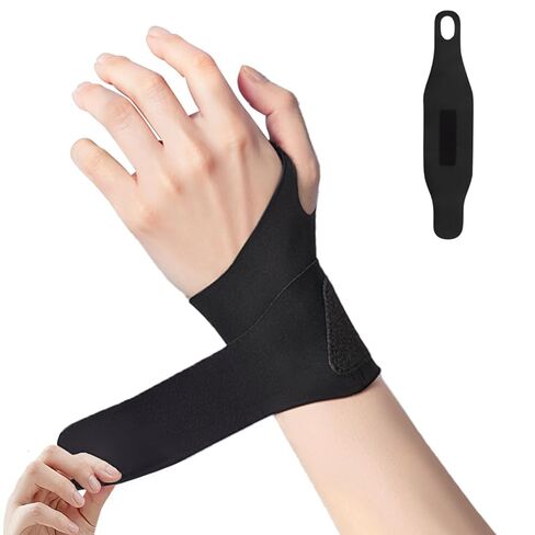 دعامة المعصم لدعم النفق الرسغي، دعامة المعصم Ulnar رفيعة جدًا مرنة للتمزق، مناسبة لمتلازمة النفق الرسغي، والتهاب المفاصل، والتهاب الأوتار، وتخفيف آلام المعصم، تناسب كلا المعصمين in Kuwait