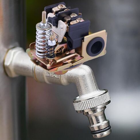 Pressure Switch for Well Pump 40-60 PSI, Water Pressure Switch Adjustable Differential, 1/4" NPT,Automatic Water Pump Switch - 2 Pcs in Kuwait