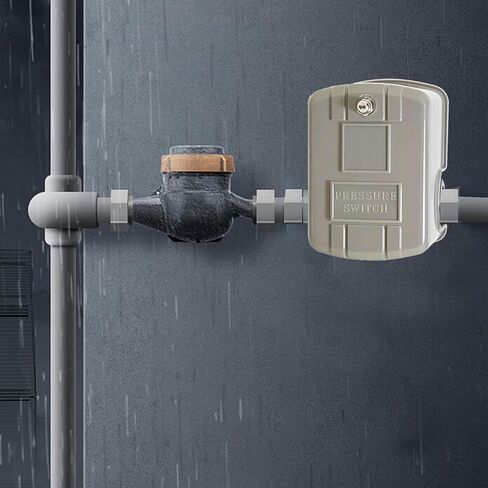 Pressure Switch for Well Pump 40-60 PSI, Water Pressure Switch Adjustable Differential, 1/4" NPT,Automatic Water Pump Switch - 2 Pcs in Kuwait