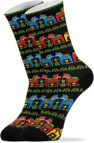 Bolaz Sunflower Crew Socks for Women & Men 1 Pairs, Ankle Socks Flower Funky Comfortable Crew Exquisite Sport Casual Socks in Saudi Arabia