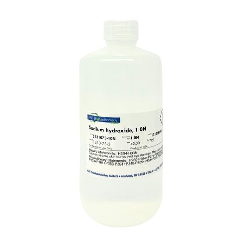 1.0N Sodium Hydroxide Solution - 500mL in Kuwait