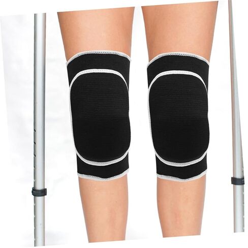 Mikinona Thick Sponge Knee Pads 2 Pairs Shockproof Knee Protectors for Basketball Soccer Skating Dance Fitness Training in Saudi Arabia