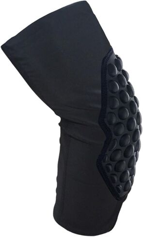 دعامة الركبة لمرفق كرة القدم للشباب البالغين، كم ضاغط لساق الساق مع وسادة على شكل قرص العسل لشظايا الساق ووسادات دعامة الركبة in Kuwait