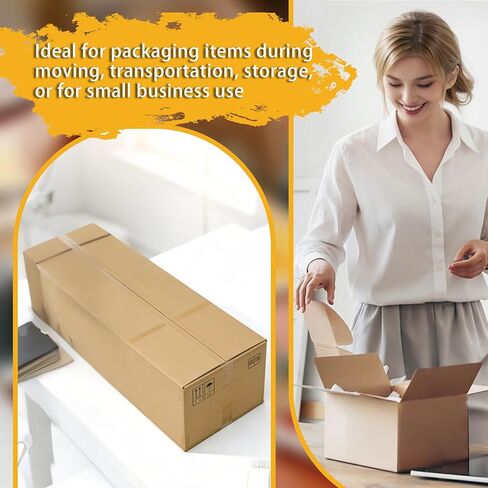 Hixdo12 حزمة من أوراق الورق المقوى المموج مقاس 24 بوصة × 36 بوصة × 3/16 بوصة، لوحة ملصقات بنية سميكة مزدوجة الجدار، أوراق كرتون مسطحة كبيرة للتعبئة والبريد والنقل والشحن والحرف اليدوية in Kuwait