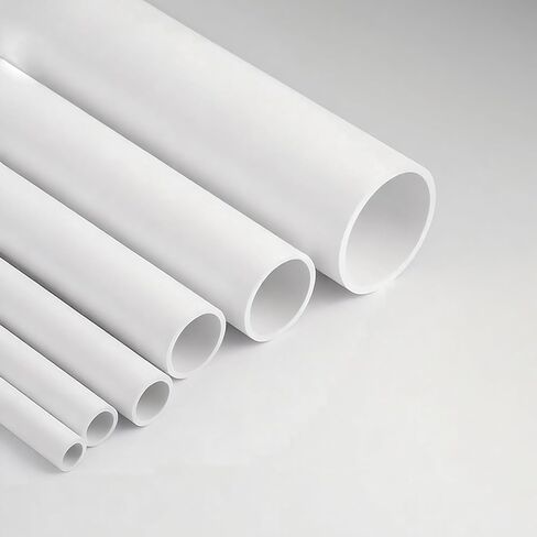 4 قطع بقطر خارجي 1-1/4 بوصة أنابيب PVC طويلة 12 بوصة، أنابيب PVC صناعية بيضاء Sch40 للحديقة والمزرعة والدفيئة والمشروعات اليدوية [1-1/4 بوصة × 12 بوصة طول] in Saudi Arabia