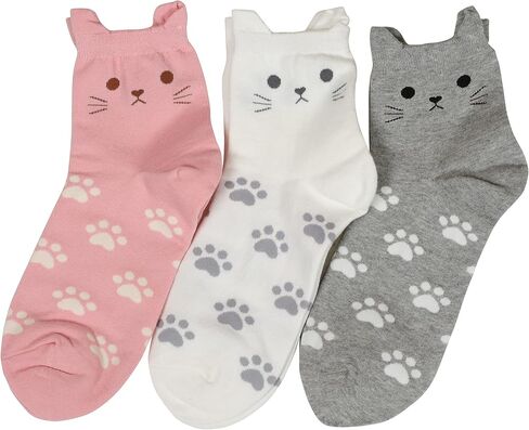 Women's Cool Animal Fun Crazy Socks (Food Porn 5 Pairs),One Size in Kuwait