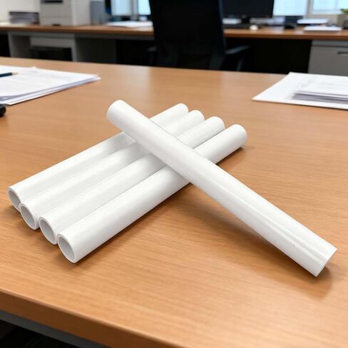 YSIL 2 "أنبوب PVC بطول 1FT Sch40 درجة الأثاث للمنزل والمزرعة والحديقة وورش العمل باللون الأبيض 2 حزمة in Saudi Arabia