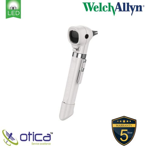 We|ch A||yn منظار الأذن LED للجيب من الألياف البصرية الاحترافي مع مقبض بطارية AA 22870 (أبيض) in Kuwait