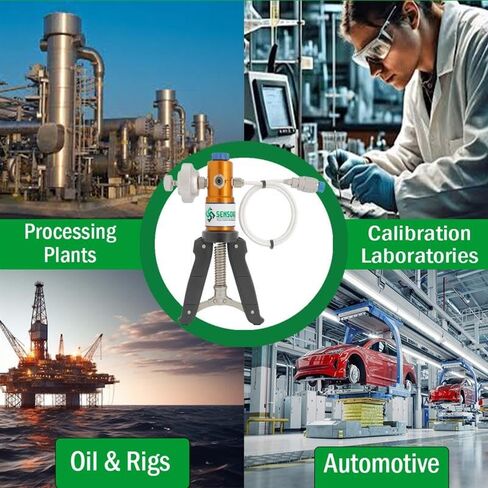 معاير الضغط ومضخة التفريغ التي تعمل يدويًا (المضخة اليدوية فقط) لمختبرات المعايرة والمعايرة الميدانية ومعايرة جهاز إرسال الضغط الموديل: SK-2200-P in Kuwait
