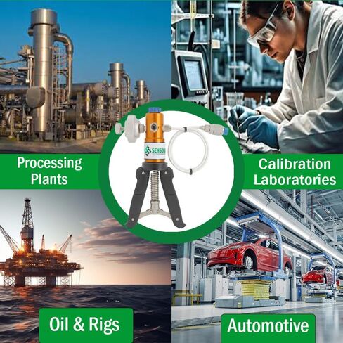 *الشحن خلال يوم واحد* مضخة يدوية لمعايرة الضغط والفراغ بمقياس رقمي رئيسي (-1 إلى 10 بار) | المعايرة الميدانية والمعملية | جسم من الألومنيوم والألومنيوم | دقة ±0.5% | الموديل SK-2200-DPG in Kuwait