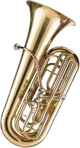 Beginner Tuba B Flat Bass Tuba with Four Keys for Brass Instruments in Kuwait