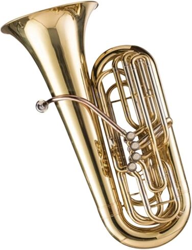 Beginner Tuba B Flat Bass Tuba with Four Keys for Brass Instruments in Kuwait