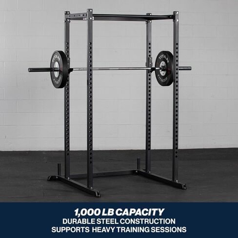 Titan Fitness T-2 Series Power Rack J-Hooks, 1000 LB Capacity, Fits 2" x 2" Rack Uprights with 26mm Holes, UHMW Protective Liners, Barbell Holder for Squat & Bench Press in Kuwait